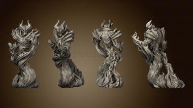 3D model orbund Fire Elemental (STL)