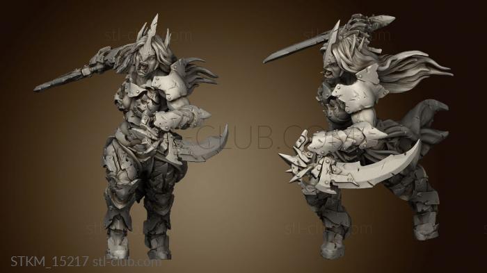 3D model Orc Queen (STL)