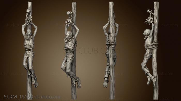 3D model Penitent Crusade II Executed Victims Victim (STL)