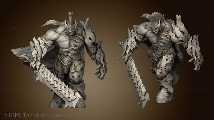 3D model Orc Warlord (STL)