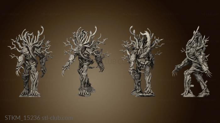 3D model treeman WALKING (STL)