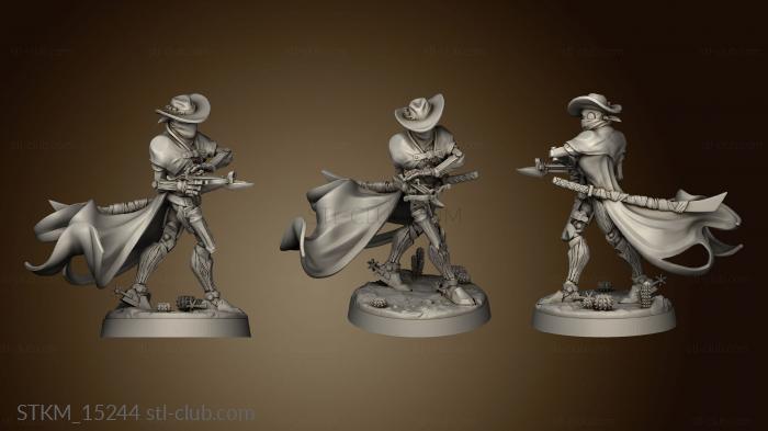 3D model The Gunslinger Crafted War Forge (STL)