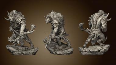 3D model Gnoll Scouts Howling Scout (STL)