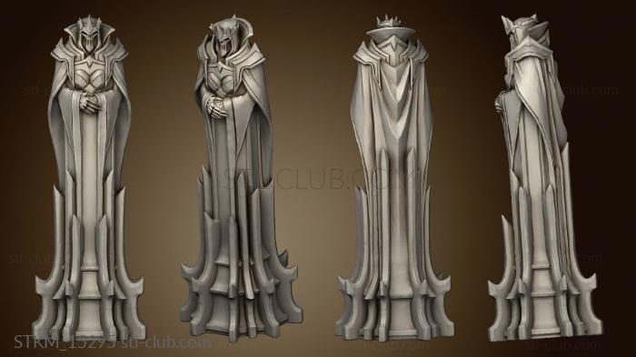 3D model Paladin Chess Black queen (STL)