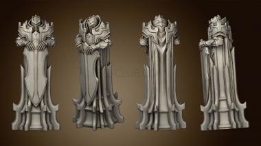 3D model Paladin Chess White tower (STL)