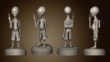 3D model Paul the Alien Paull (STL)