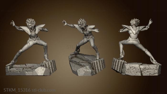 3D model Pegasus Seiya Caballeros del Zodiaco Acc Foot (STL)