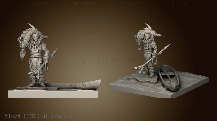 3D model The Frozen Grove Fisherman (STL)