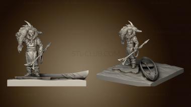 3D model The Frozen Grove Fisherman (STL)