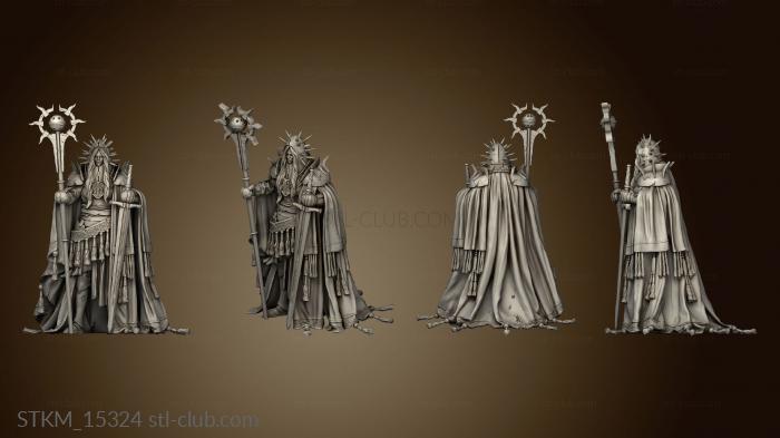 3D model Penitent Crusade II Flame Defender and Iron maiden Diorama (STL)