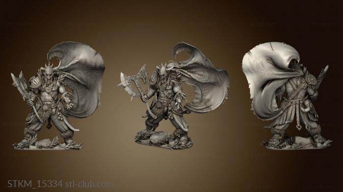 3D model The Chernocryons Warrior (STL)