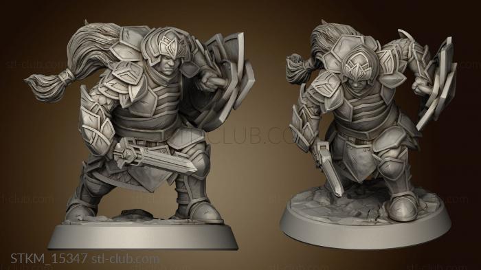 3D model Fantasy Journey to Nidavellir Adamantine Knight (STL)