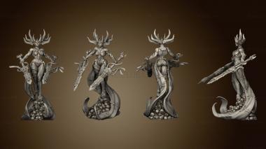 3D model Legion Fire Dem Queen Demon (STL)