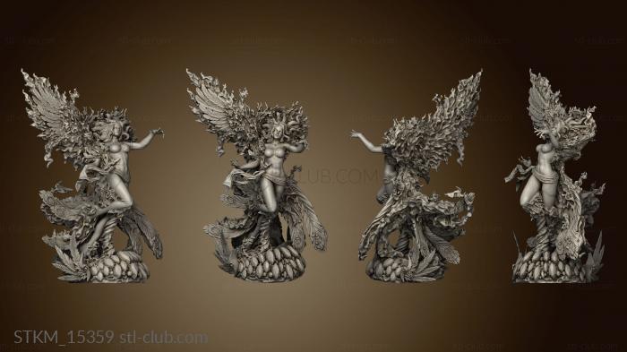 3D model Phoenix Sculpture (STL)