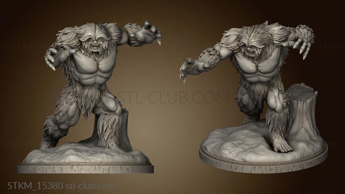 3D model Sasquatch The Walking Rug TWR (STL)