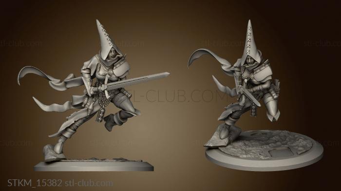 3D model Plague City Troops Penitent Maidens maiden (STL)