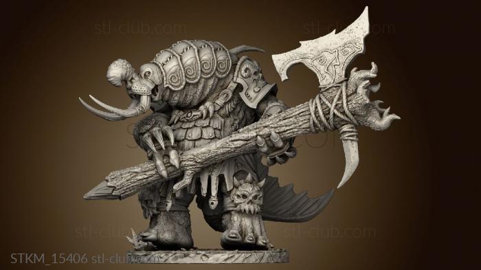 3D model frostburn Horrors Tooth and Tusk Odobena (STL)