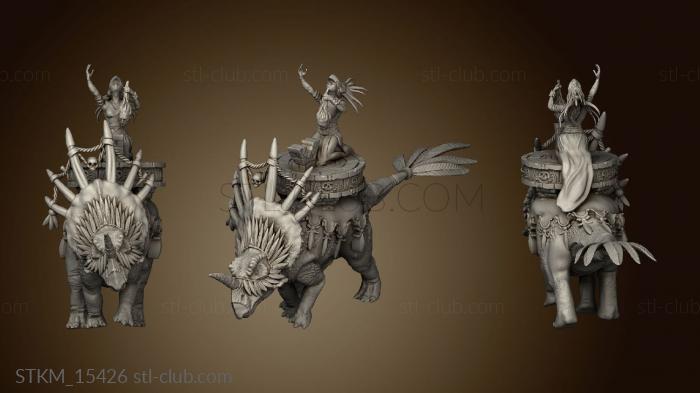 3D model Primeval clash core box Quanah Sovereignty Altar Beast (STL)