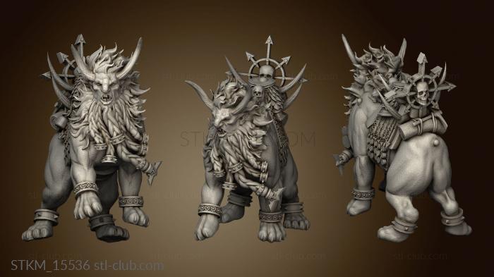 3D model LAMASSU WINGED FERAL (STL)