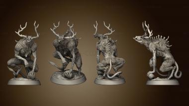 3D model Snowy Mountain Summit Wendigo (STL)