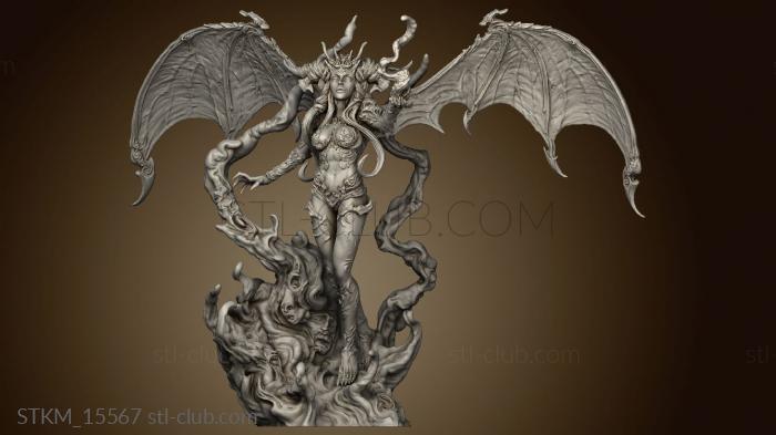 3D model The Mistresses Despair Queen Naamah Battle (STL)