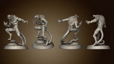 3D model Stinky Ancient Ruins Wererat (STL)