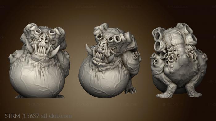 3D model Tysklands STRETCHGOALS Goblin Hound Gasbag (STL)