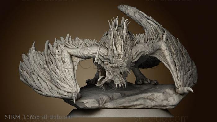 3D model Rise the Moon Witch Elder Dragon Torso (STL)