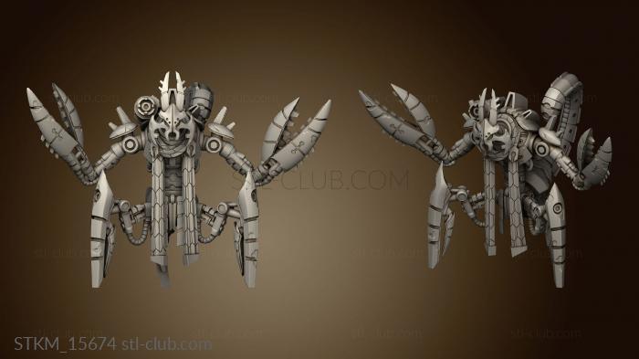 3D model Robot Legion Tri Scorpion Overseer RL (STL)