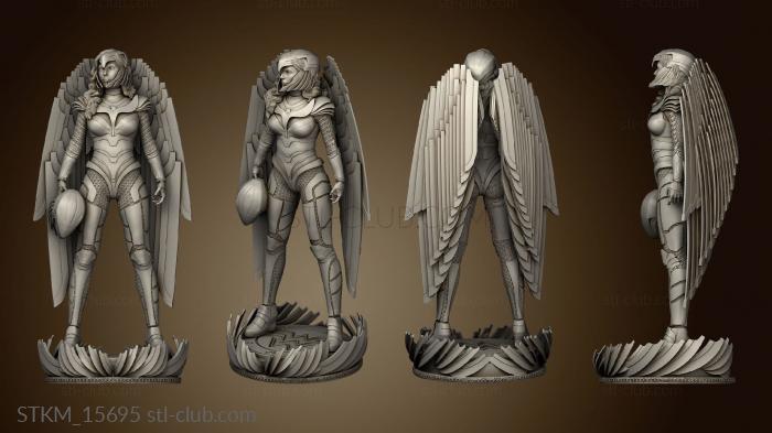 3D model Wonder Woman Standing (STL)