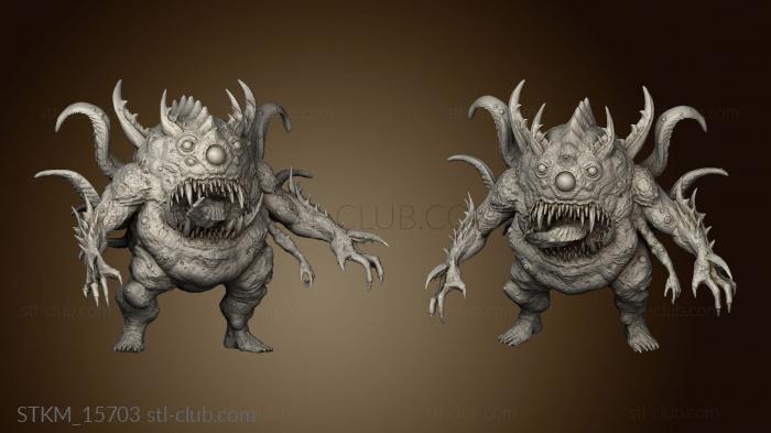 3D model Rot Toad thrik dark gods (STL)