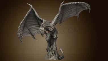 3D model Rough and Tumble wyrm (STL)