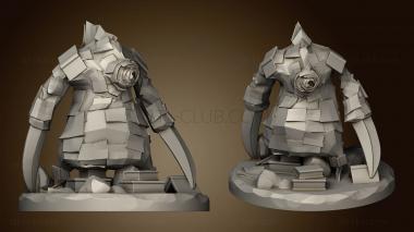 3D model Tome Golem (STL)