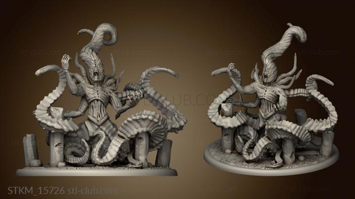 3D model Ruins Madness Nyarlathotep Huge (STL)