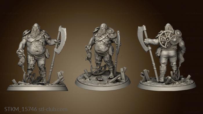 3D model Enemies Half Ogre Bandit (STL)