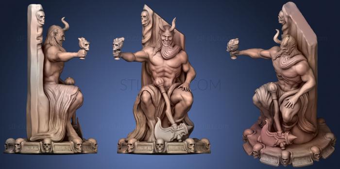 3D model WIP little satan figure (STL)