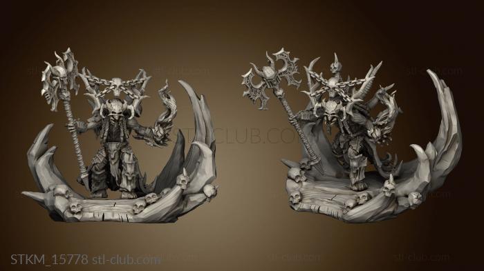 3D model Vultures Horde the harbinger crimson lord (STL)