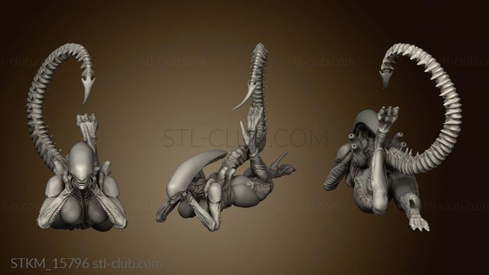 3D мадэль Инопланетяне,КСЕНО,ВЫВОДОК МЕГЕР,МЕЧТАТЕЛЬ (STL)