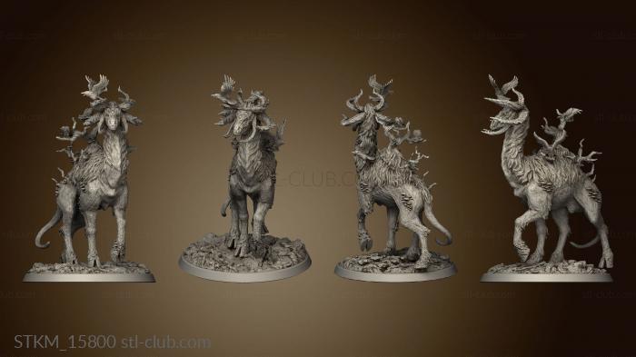 3D model Tangleheart Forest Catoblepas Catoblepas (STL)