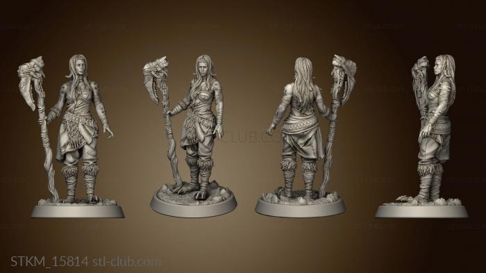 3D model Valhalla Forderung Ice Tribe Enemies Half Giantess (STL)