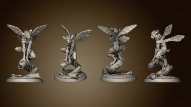 3D model White Werewolf Tavern Magic Forest Mephit (STL)