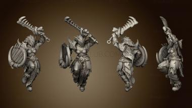 3D model savage beasts Hunters Beast Hunter Clan An (STL)