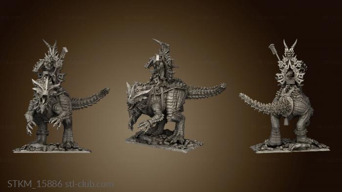 3D model SECOND CARNOSAUR (STL)