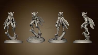 3D model White Werewolf Tavern Magic Forest Mephit (STL)