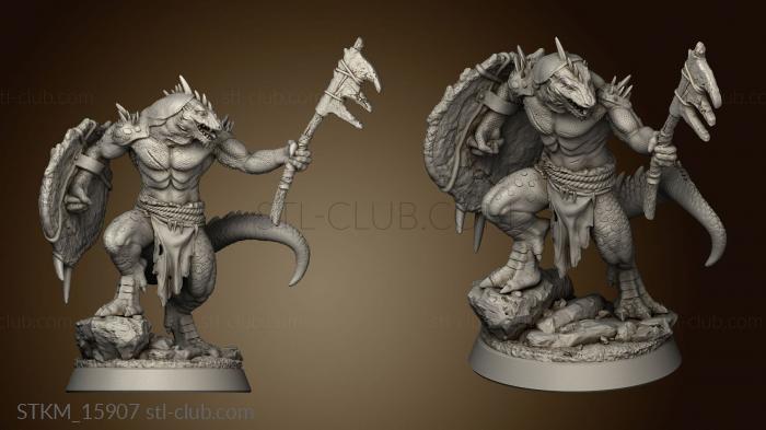 3D model Lizard folk Its Lizardfolk (STL)