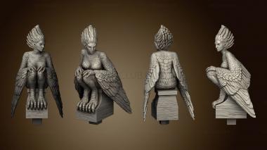 3D model Ship Ahoy The Lady Harpy Back (STL)