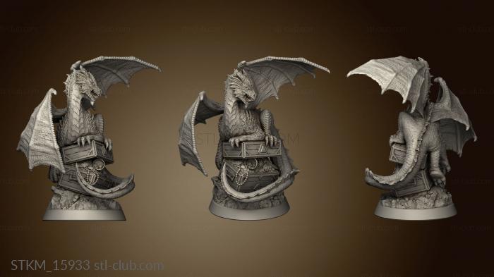 3D model Red Dragon Wyrmling Its (STL)