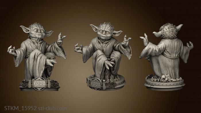 3D model Yoda Star Wars Modes (STL)