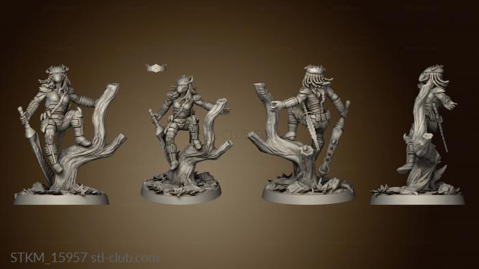 3D model SKULL HUNTERS THE BONE CLAN HUNTER AJAY RABAL (STL)