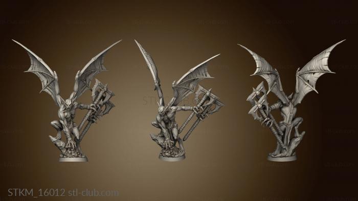 3D model Soul Vampires Vaal Kan the Firstborn Standalone Val Axe (STL)